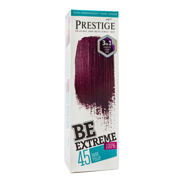 BE EXTREME HAIR TONER BR 45 DARK TULIP 