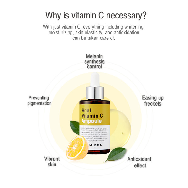 Mizon Real Vitamin C  Ampoule 30 ml 