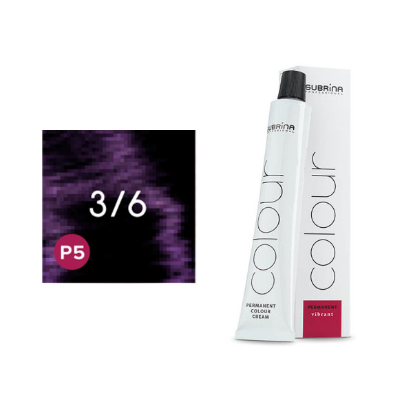SUBRINA  3/6 Dark brown - purple 100ML 