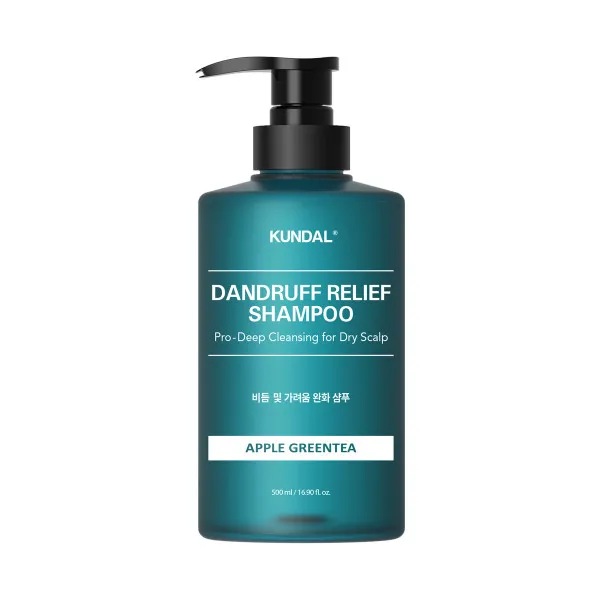 KUNDAL Dandruff Shampoo 500ml Apple Greentea 