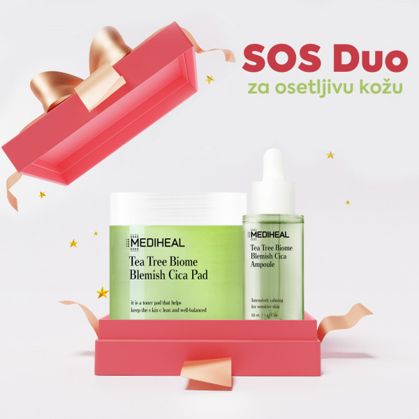 MEDIHEAL BEAUTY BOX SOS DUO ZA OSETLJIVU KOŽU 