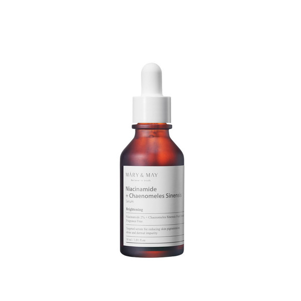 MARY&MAY NIACINAMIDE+CHAENOMELES SINENSIS SERUM 30ML 