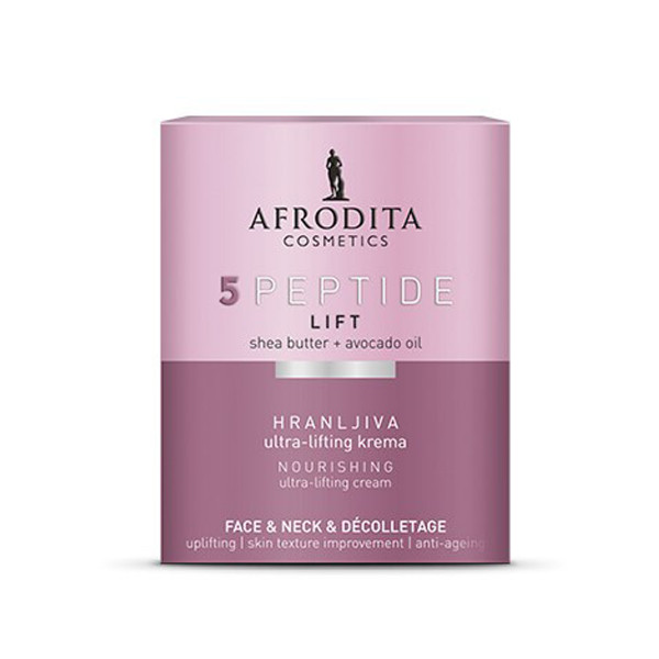 AFRODITA 5 PEPTIDE LIFT Hranljiva ultra lifting krema 50ml 