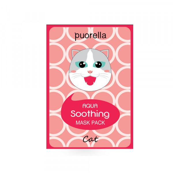 POURELLA Aqua Animal Mask Soothing Cat 23g 