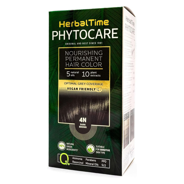 HERBAL TIME boja za kosu 4N Dark Brown 