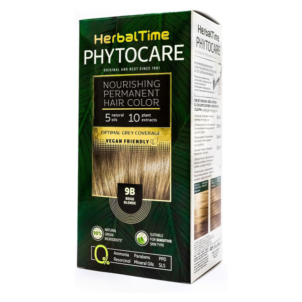 HERBAL TIME boja za kosu 9B Beige Blonde 
