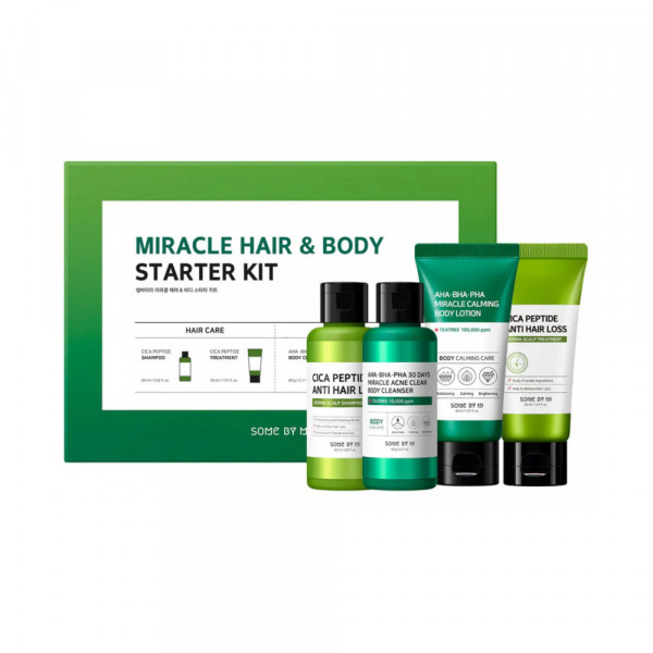 SOME BY MI Miracle Hair&Body Starter Kit 4item 