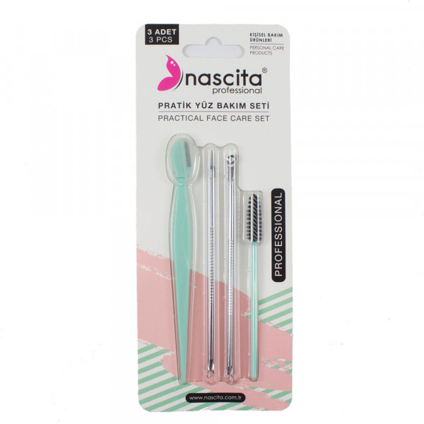 NASCITA set za obrve FACESET06 3/1 