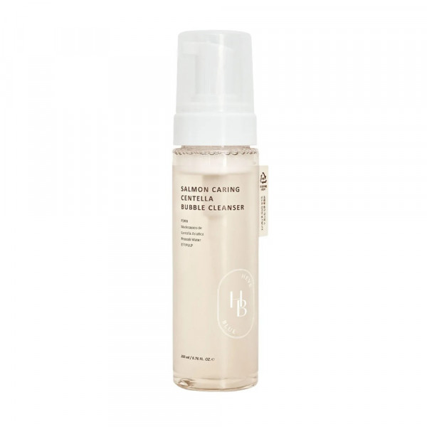 HEVEBLUE Salmon Caring Centella Bubble Cleanser 200ml 