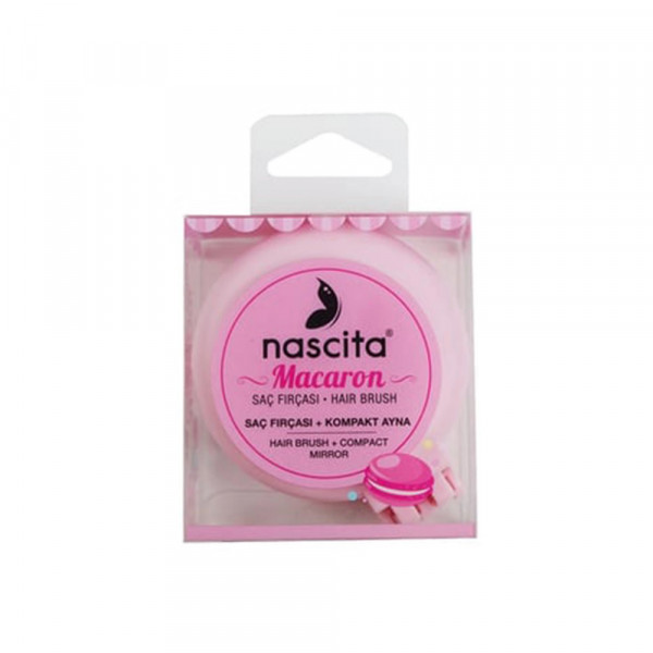 NASCITA četka sa ogledalom FPRO00051LPN Light pink
