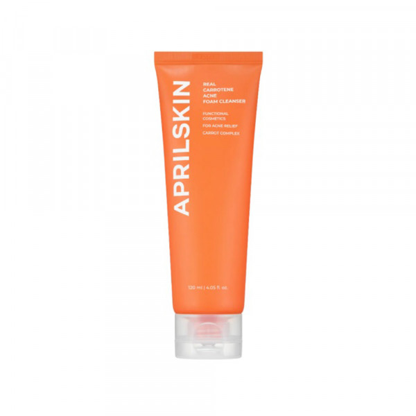 APRIL SKIN Real Carrotene Acne Foam Cleanser 120gr 