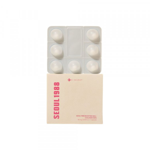KSECRET SEOUL 1988 Boosting Ball Collagen 100% 35mg/7caps 