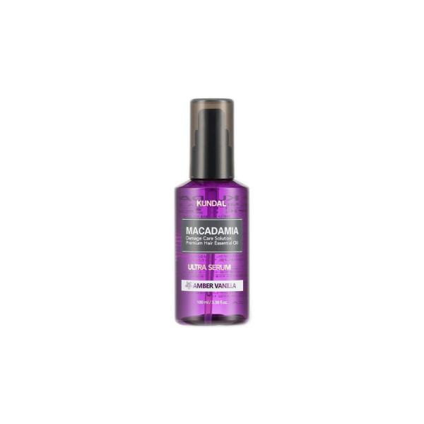 KUNDAL Macadamia Hair Serum 100ml Amber Vanilla 