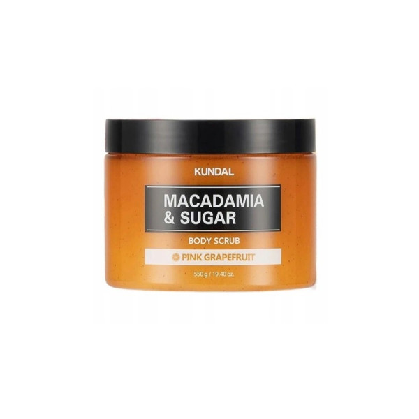 KUNDAL Macadamia&Sugar Body Scrub 550ml Pink Grapefruit 