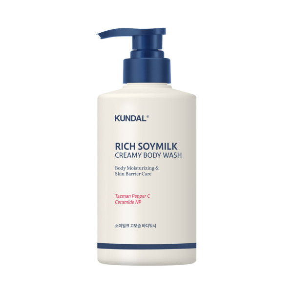 KUNDAL Rich Soymilk Creamy Body Wash 500ml Mellow Vanilla 