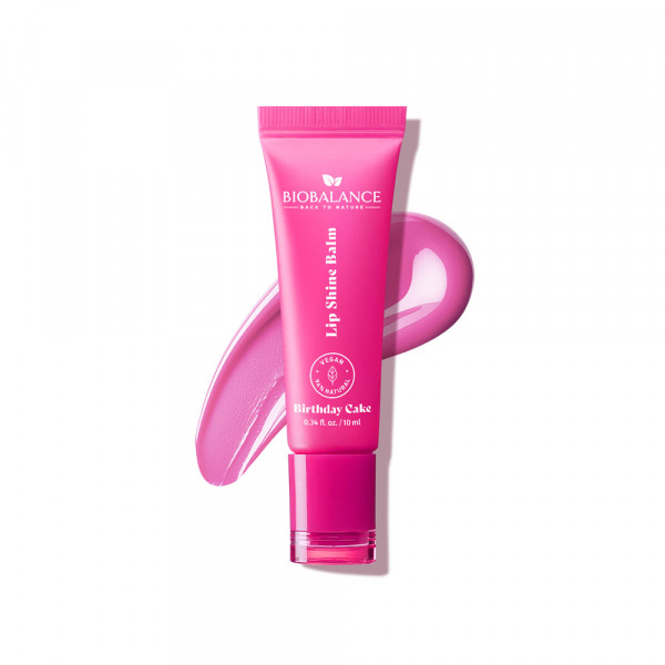 BIOBALANCE Lip Shine Balm Birthday Cake 10ml 