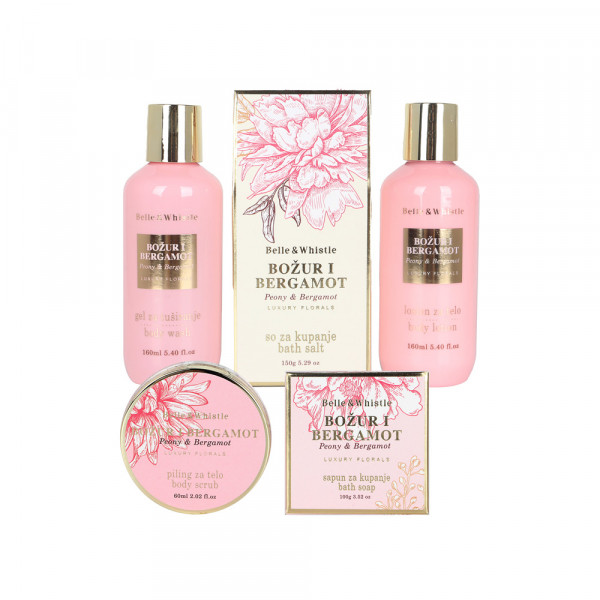 BELLE set Korpa roze 5/1 za negu tela  SKSF37684X 