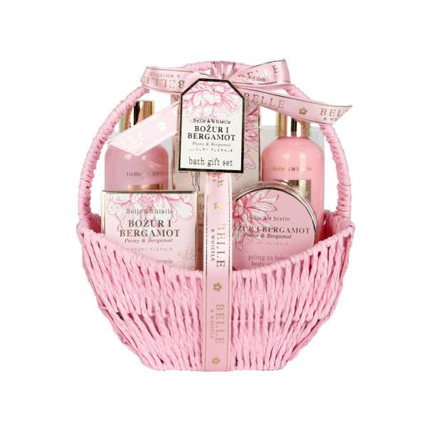 BELLE set Korpa roze 5/1 za negu tela  SKSF37684X 