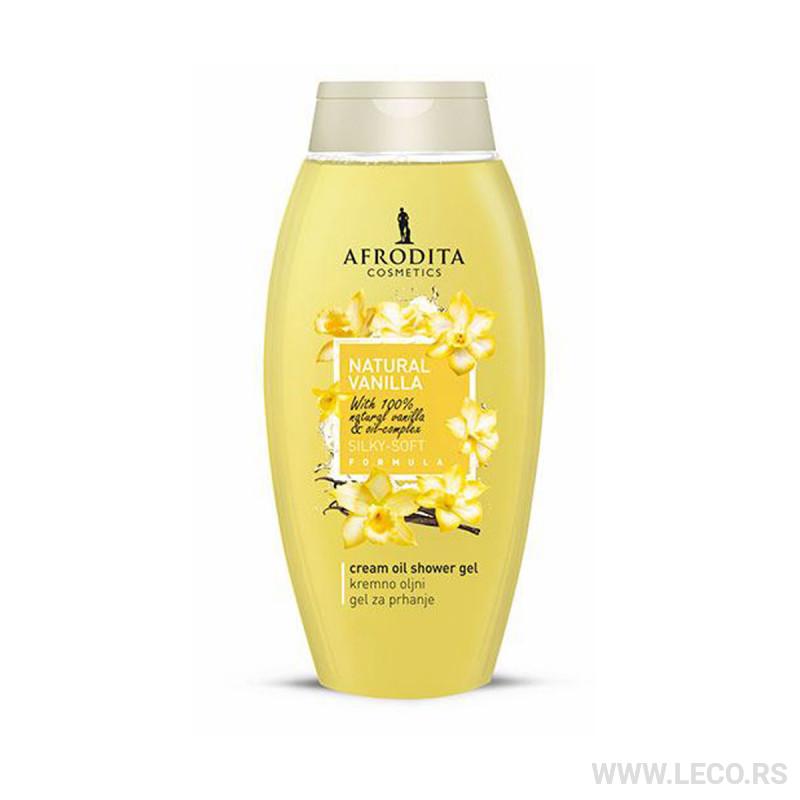 AF TUŠ CREAM GEL NATURAL VANILLA 250ml