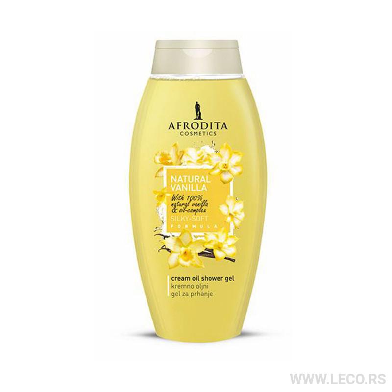 AF TUŠ CREAM GEL NATURAL VANILLA 250ml 