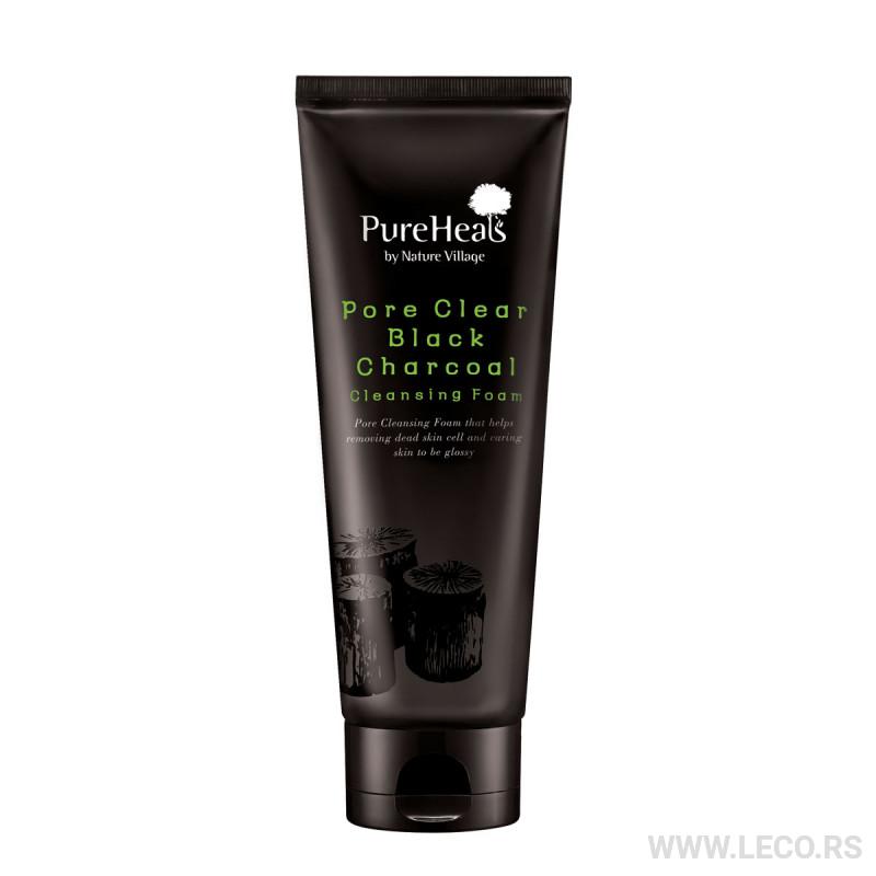 Pureheals Pore Clear Black Charocal Cleansing Foam 150ml 