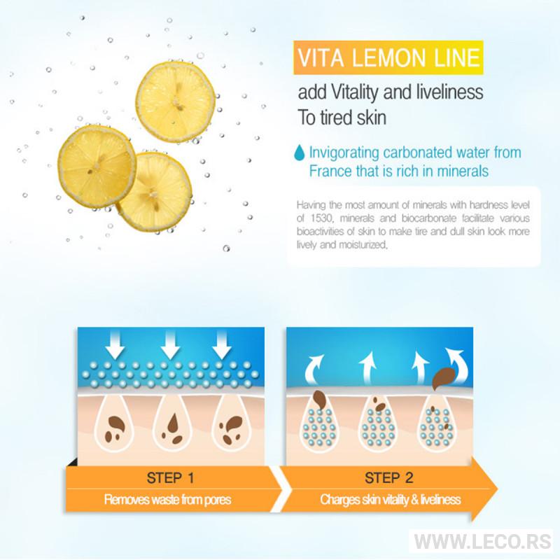 Mizon Vita Lemon Sparkling Piling Gel 145gr 