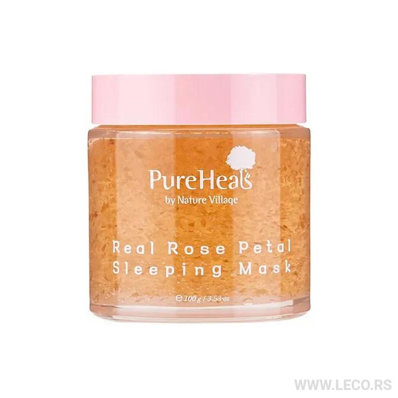 Pureheals Real Rose Petal Sleeping Mask 100ml