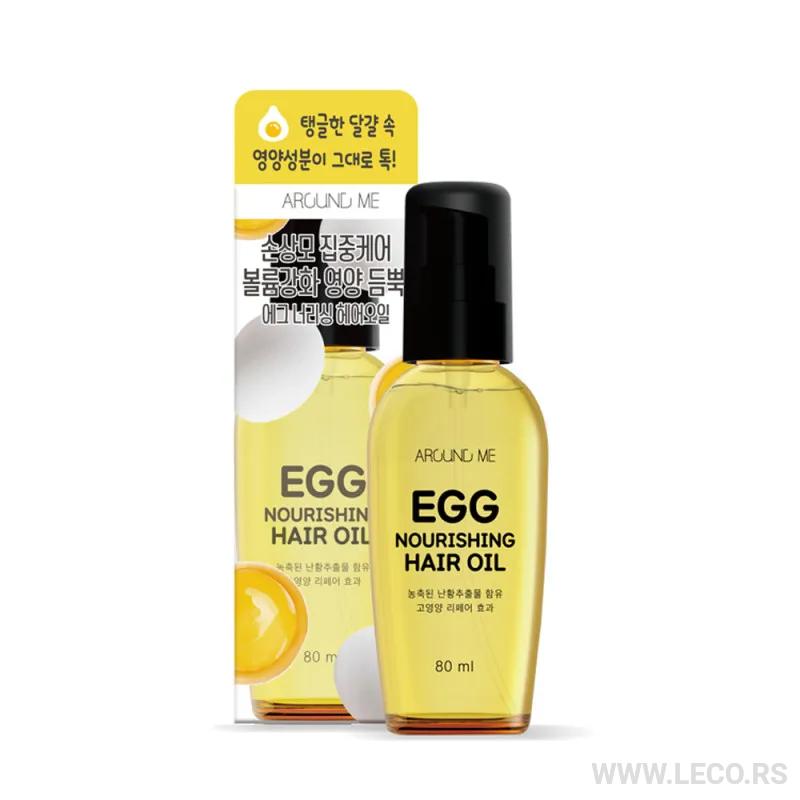 Around me EGG ulje za kosu na bazi jaja 80ml