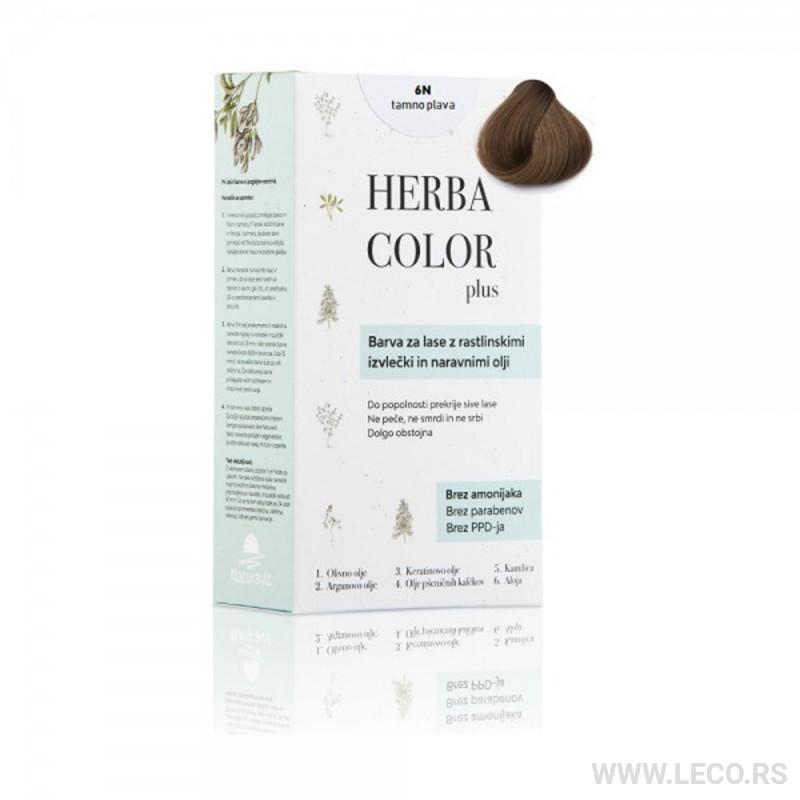 Herba Color plus 6N tamno plava