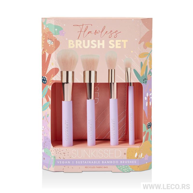 SK 30384 Flawless set četkica sa neseserom 5/1