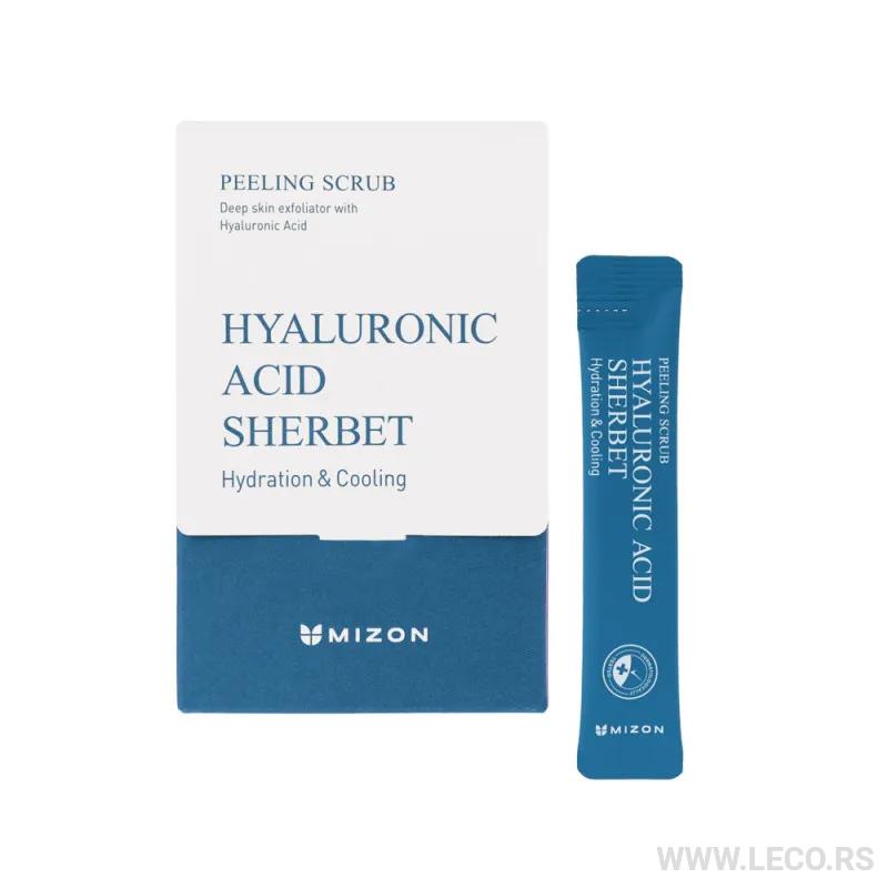 Mizon Hyaluronic Acid Sherbet Piling za lice 5gr 