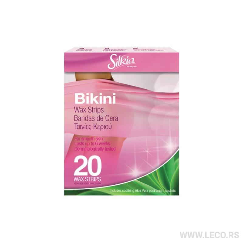 Silkia Wax Bikini strips depil trake 