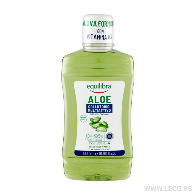 EQ ALOE MULTIACTIVE MOUTHWASH 500ml 