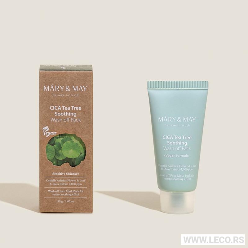 MARY&MAY Cica teatree umirujuća maska za lice 30gr 