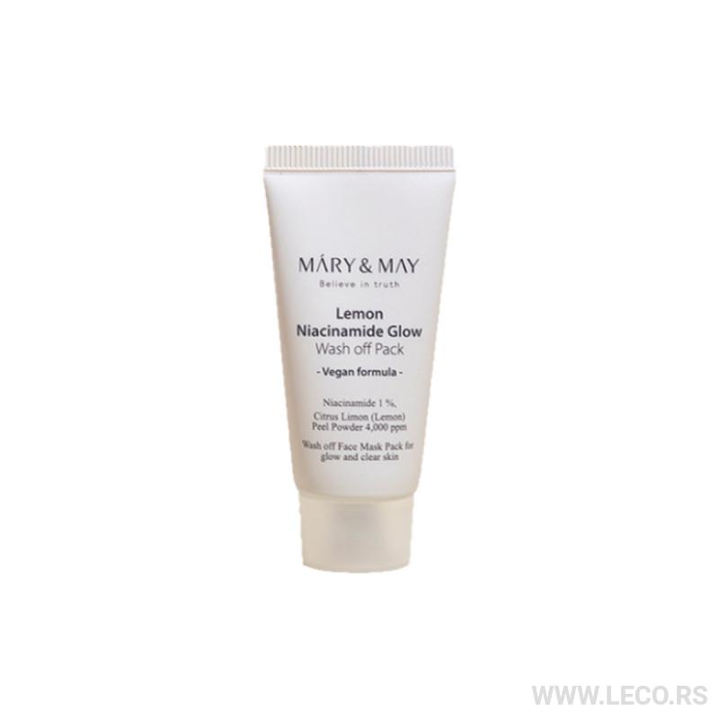 MARY&MAY Limun niacinamide maska za lice 30G 