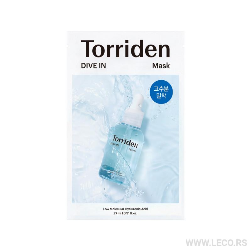 Torriden Dive In Hyal Acid Maska za lice 27ml 
