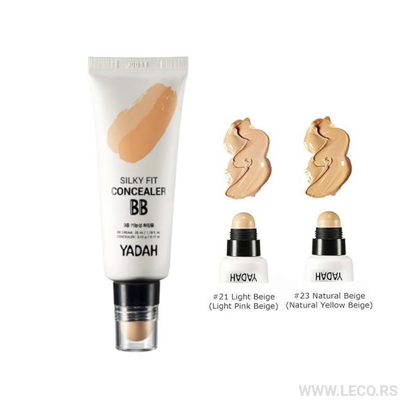 YADAH Silky Fit Concealer BB 21 Light Beige 35 ml 