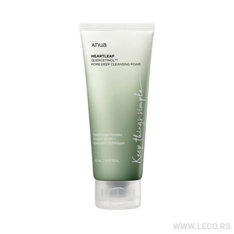 Anua HEARTLEAF Quercetinol Pore Deep umivalica za lice 150ml