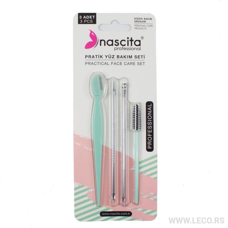 NASCITA set za obrve FACESET06 3/1