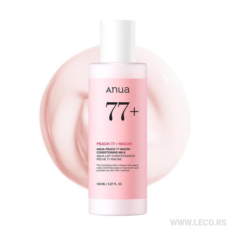 ANUA Peach 77% Niacin Conditioning Milk 150ml 