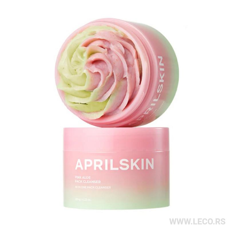 APRIL SKIN Pink Aloe Pack Cleanser 120gr