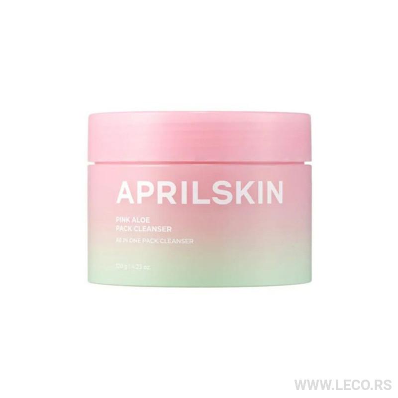 APRIL SKIN Pink Aloe Pack Cleanser 120gr