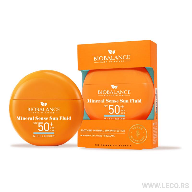 BIOBALANCE Mineral Sense Sun Fluid SPF 50+ 40ml