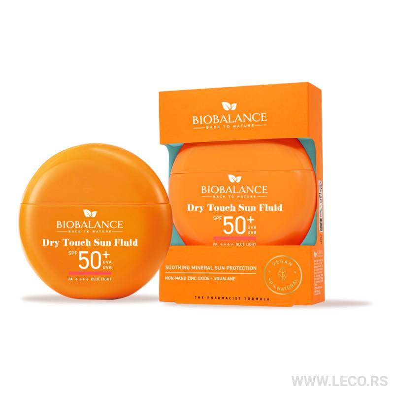 BIOBALANCE Dry Tuch Sun Fluid SPF 50+ 40ml