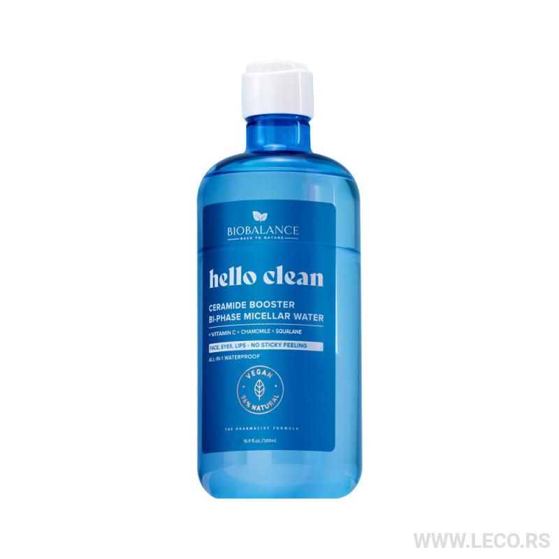 BIOBALANCE Hello Clean Ceramide Booster BI Phase Micellar Water 500 ml 