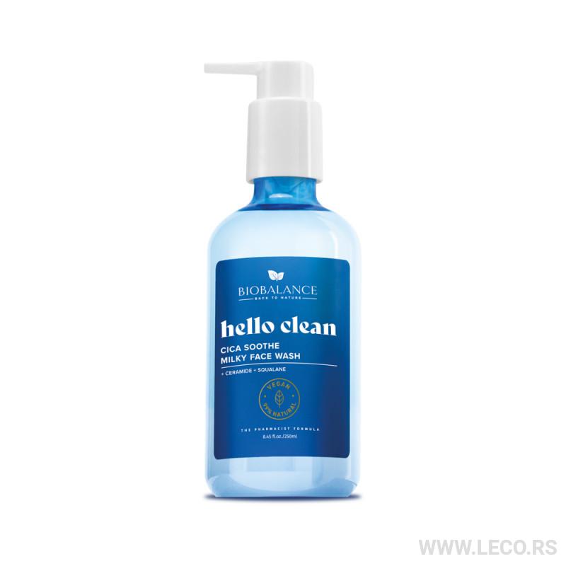 BIOBALANCE Hello Clean Cica Soothe Milky Face Wash 250 ml 