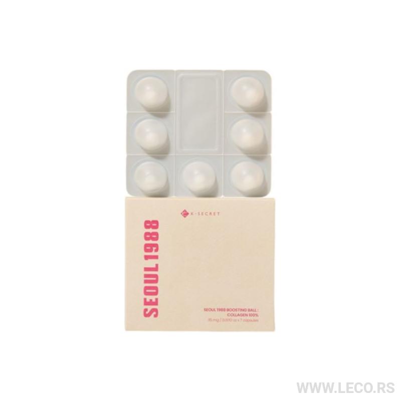 KSECRET SEOUL 1988 Boosting Ball Collagen 100% 35mg/7caps