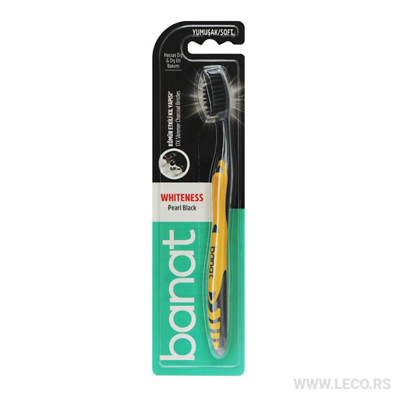 BANAT ČETKICA CHARCOAL BLACK PEARL SOFT
