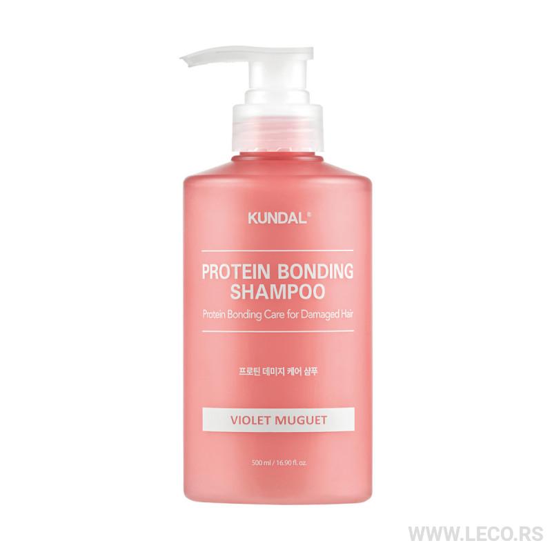KUNDAL Protein Bonding Shampoo 500ml Violet Muguet 