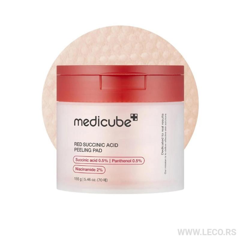 MEDICUBE Red Succinic Acid Peeling Pad 70pcs/155g 